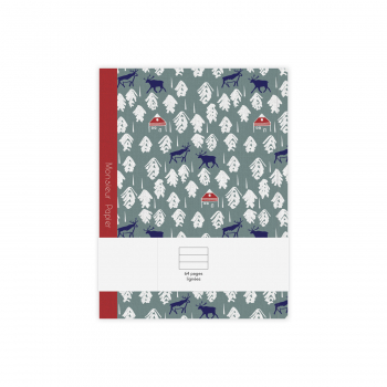 Monsieur Papier - Carnet S Forêt nordique