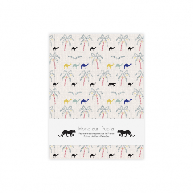 Monsieur Papier - Lined notebook small size Oasis
