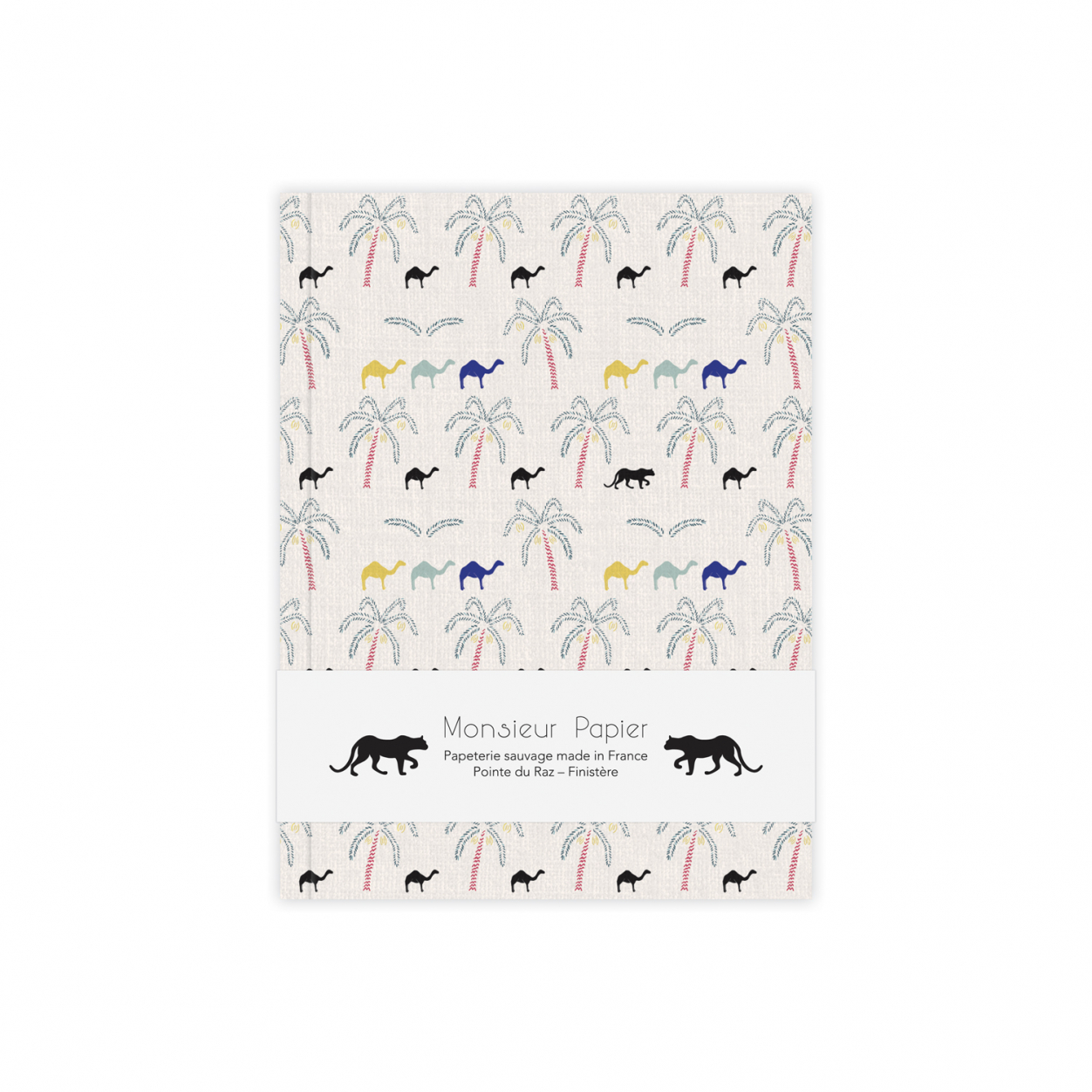 Monsieur Papier - Lined notebook small size Oasis