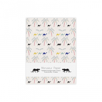 Monsieur Papier - Lined notebook small size Oasis