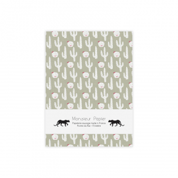 Monsieur Papier - Carnet S Cactus