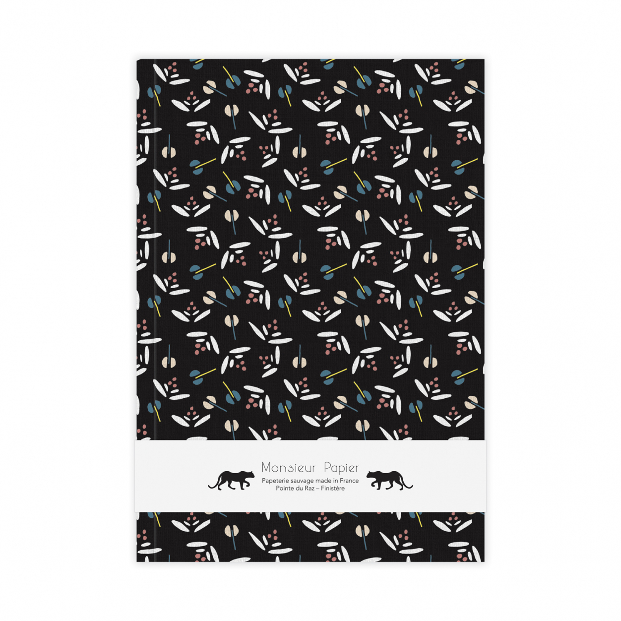Monsieur Papier - Carnet quadrillé moyen format Rockabilly
