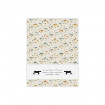 Monsieur Papier - Squared notebook small size Grainette