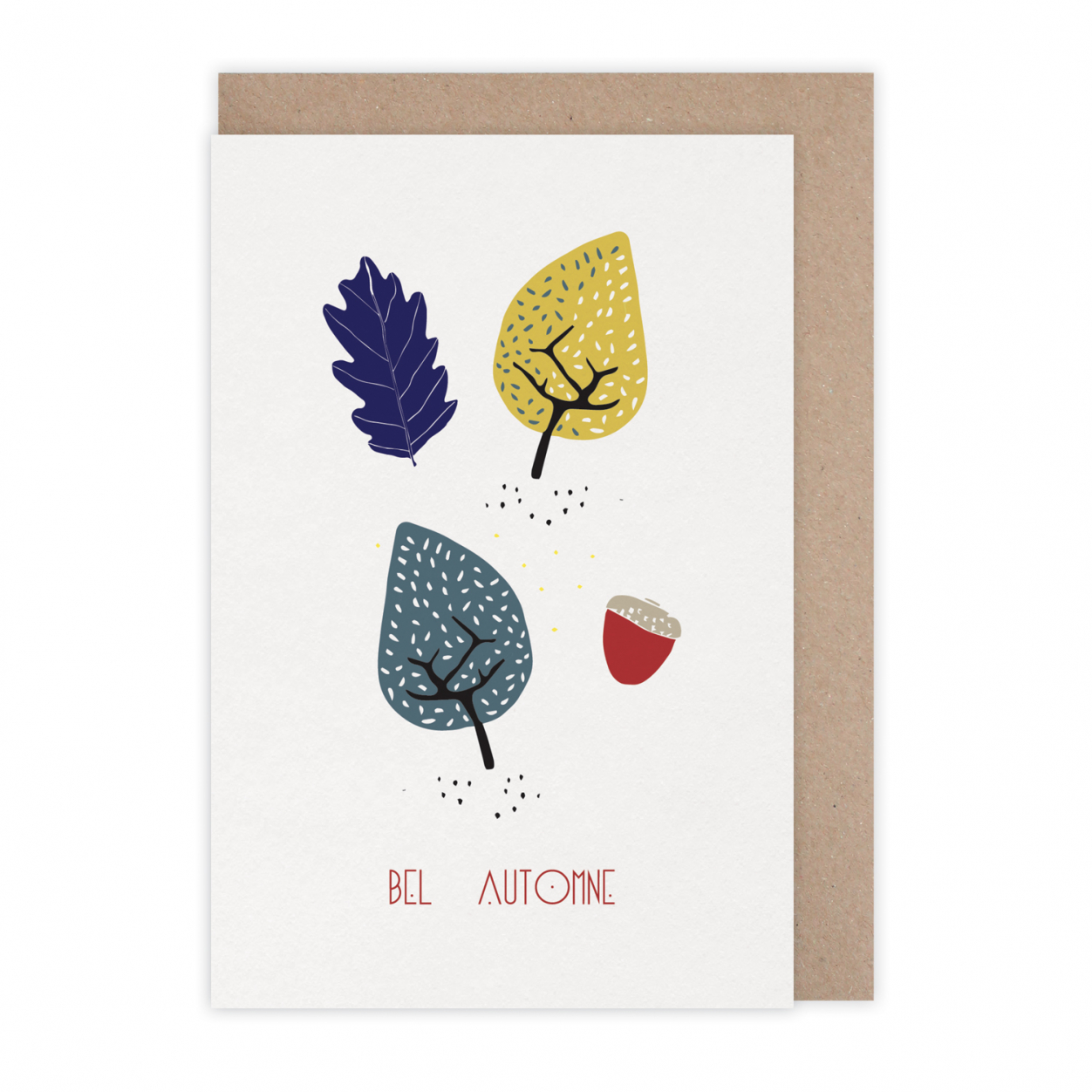 Monsieur Papier - Card Bel automne