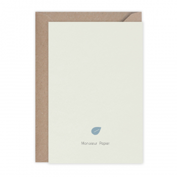 Monsieur Papier - Carte Chardonneret