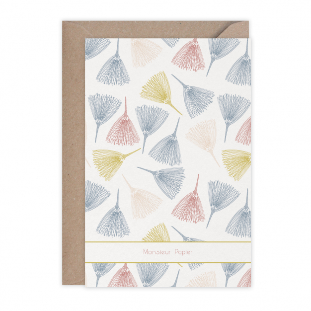 Monsieur Papier - Card Congratulations pin maritime