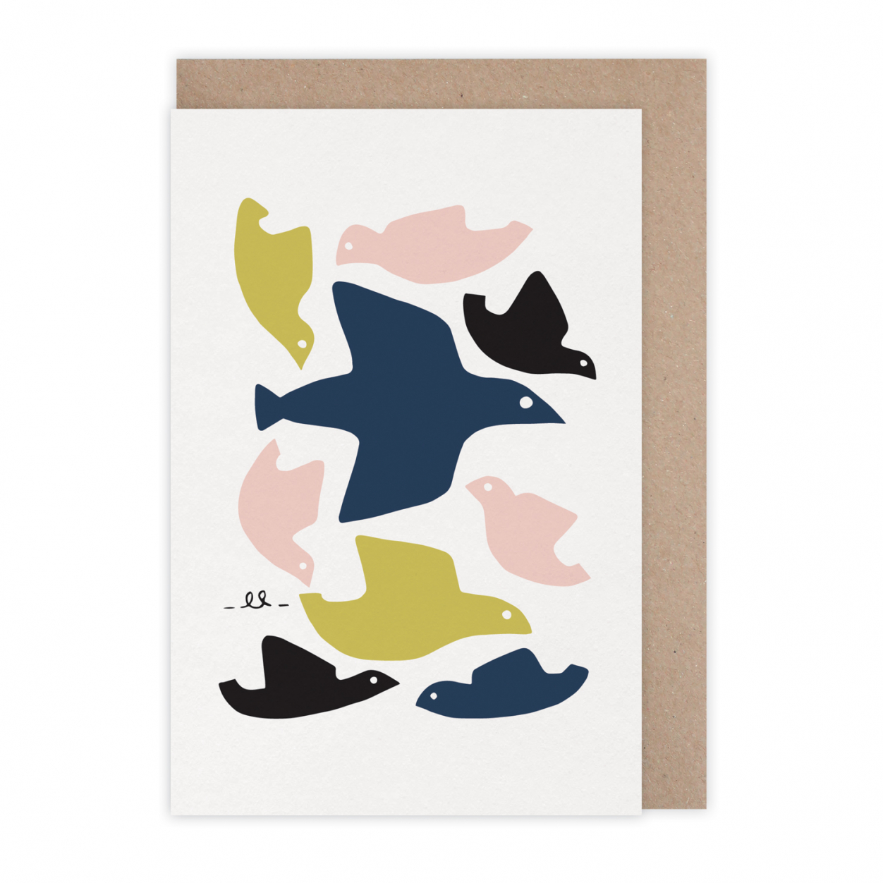 Monsieur Papier - Card En vol
