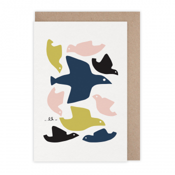 Monsieur Papier - Card En vol