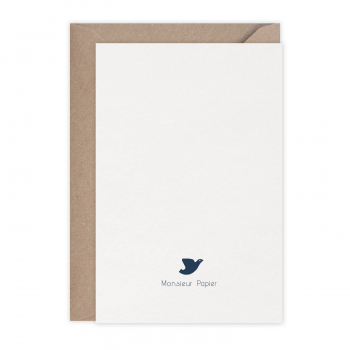 Monsieur Papier - Card En vol