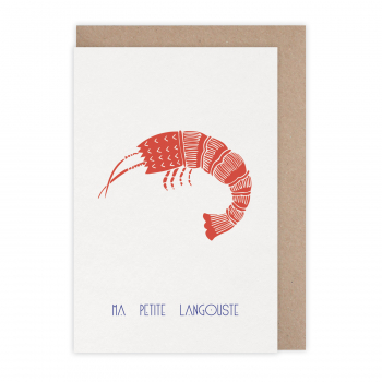 Monsieur Papier - Card Langoustine