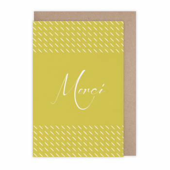 Monsieur Papier - Card Merci riz