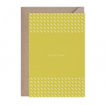 Monsieur Papier - Card Merci riz