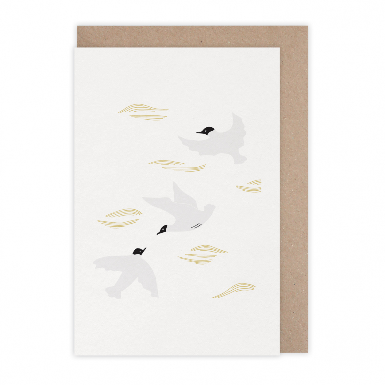 Monsieur Papier - Carte Mouettes rieuses