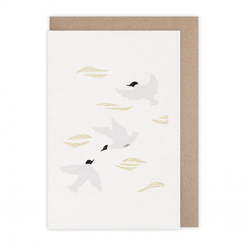 Monsieur Papier - Carte Mouettes rieuses