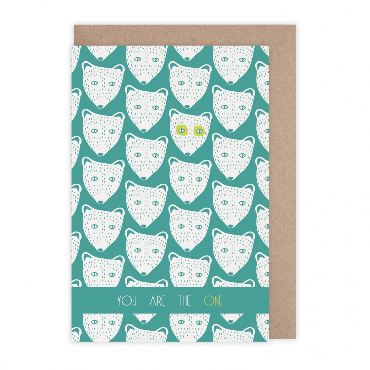 Monsieur Papier - Carte The one ours