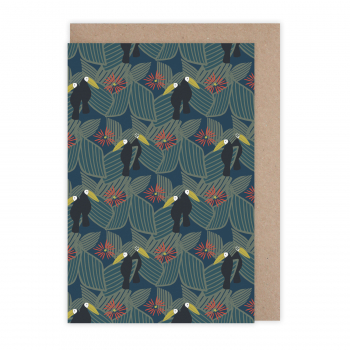 Monsieur Papier - Carte Toucans