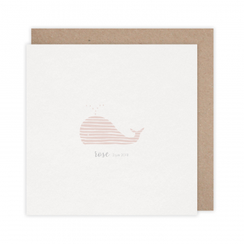 Monsieur Papier - Faire-part naissance Baleine