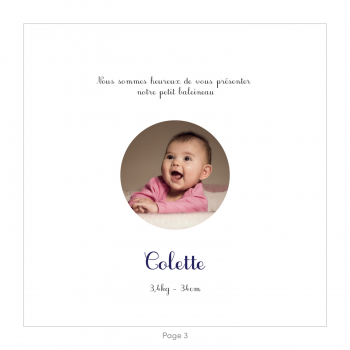 Monsieur Papier - Faire-part naissance Baleines
