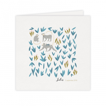 Monsieur Papier - Faire-part naissance Bananeraie