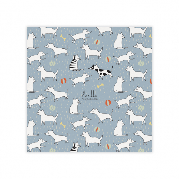 Monsieur Papier - Faire-part naissance Cats and dogs