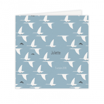 Monsieur Papier - Faire-part naissance Grues