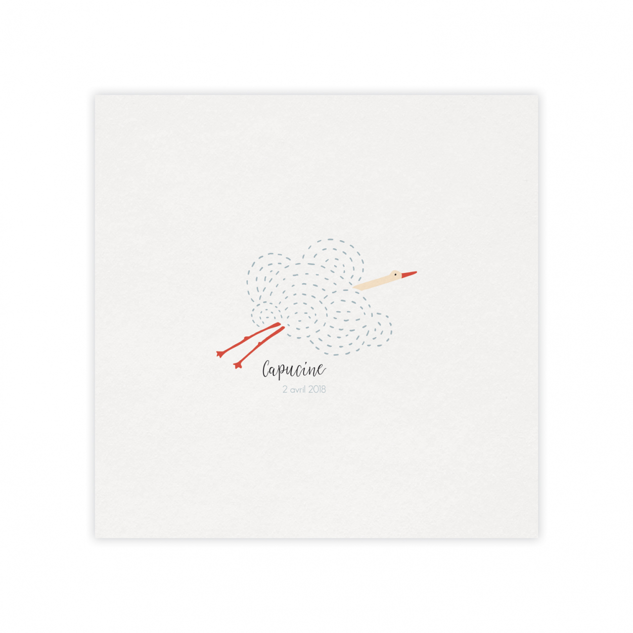 Monsieur Papier - Faire-part naissance Nuage