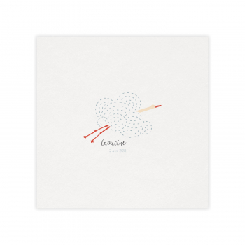 Monsieur Papier - Faire-part naissance Nuage