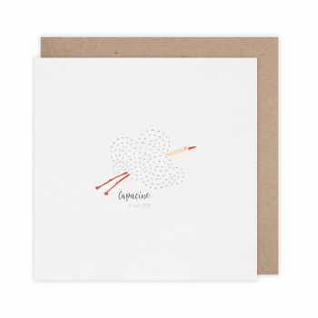 Monsieur Papier - Faire-part naissance Nuage