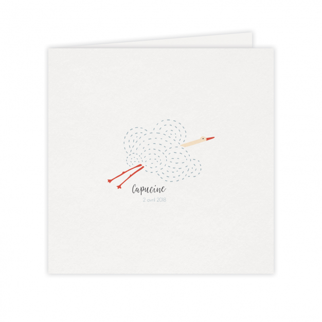 Monsieur Papier - Faire-part naissance Nuage