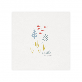 Monsieur Papier - Faire-part naissance Snorkeling