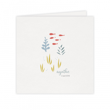 Monsieur Papier - Faire-part naissance Snorkeling