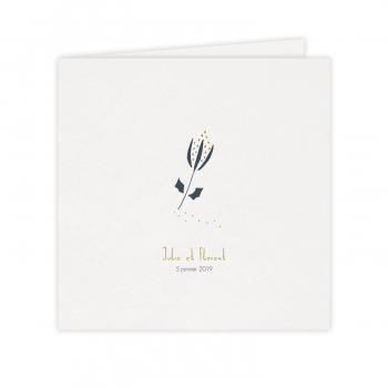 Monsieur Papier - Wedding invitation Chardon maritime