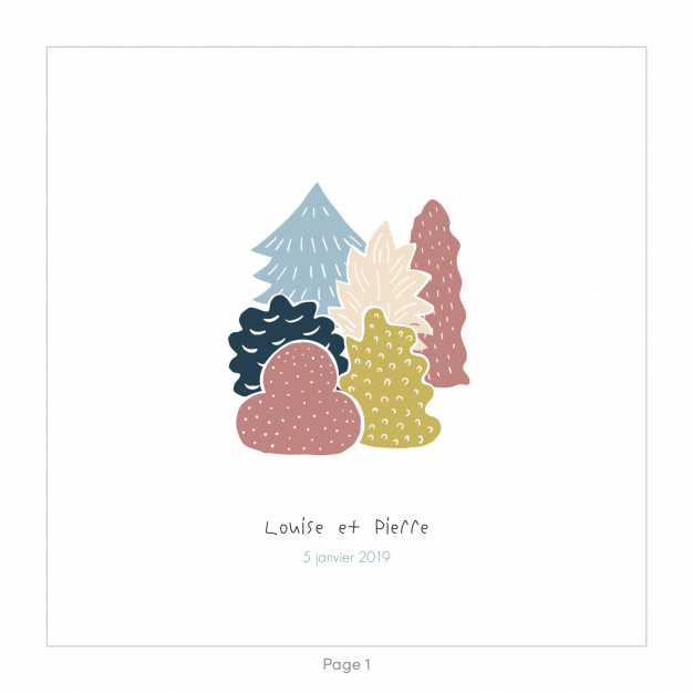 Monsieur Papier - Faire-part mariage Dans les bois 1