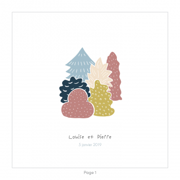 Monsieur Papier - Faire-part mariage Dans les bois 1
