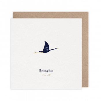 Monsieur Papier - Wedding invitation Grue