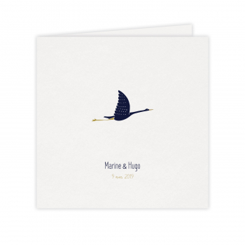Monsieur Papier - Wedding invitation Grue