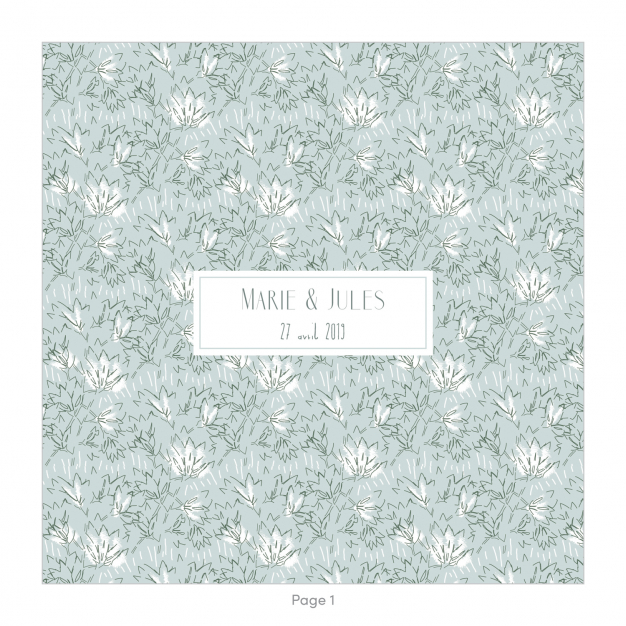 Monsieur Papier - Wedding invitation Hanami