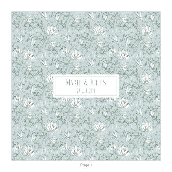Monsieur Papier - Wedding invitation Hanami