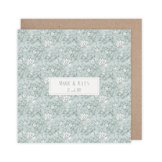 Monsieur Papier - Wedding invitation Hanami