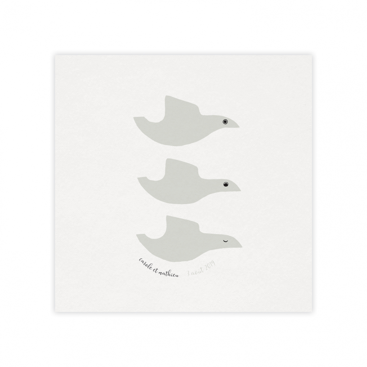 Monsieur Papier - Wedding invitation Journey