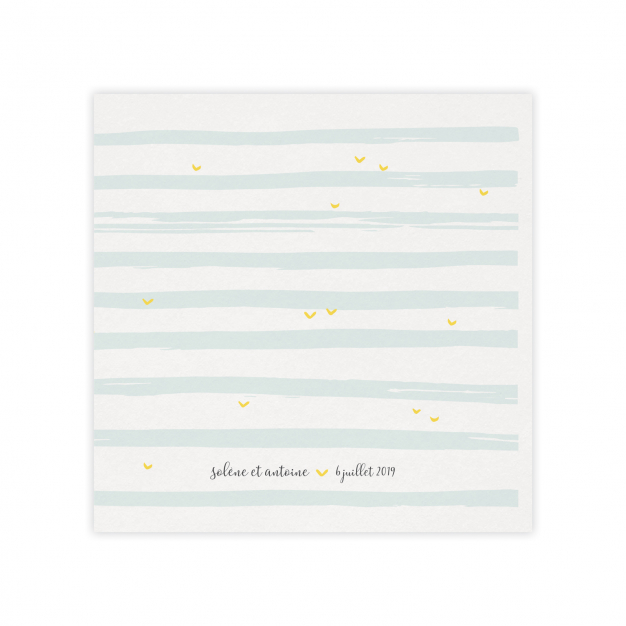 Monsieur Papier - Wedding invitation Océan