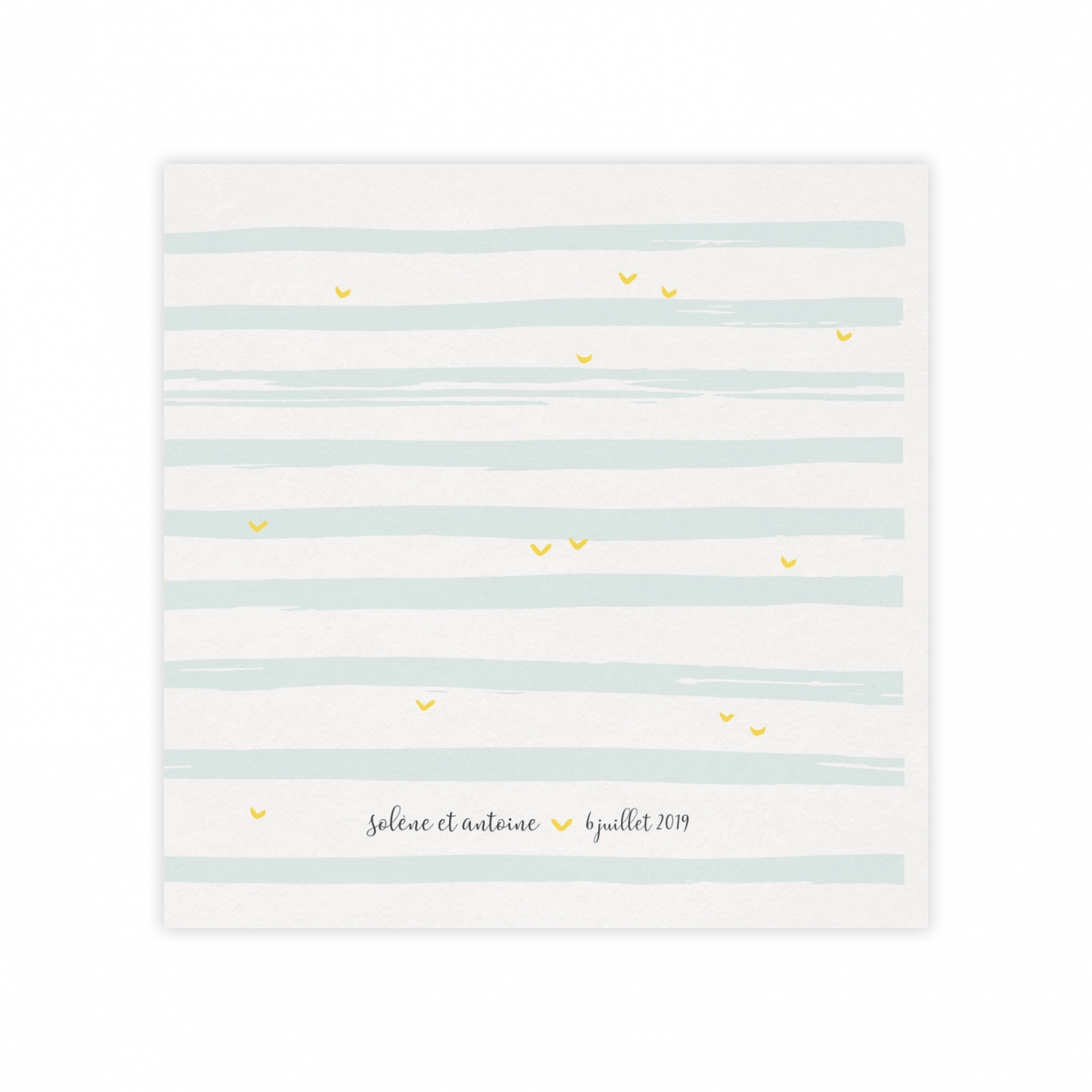 Monsieur Papier - Wedding invitation Océan