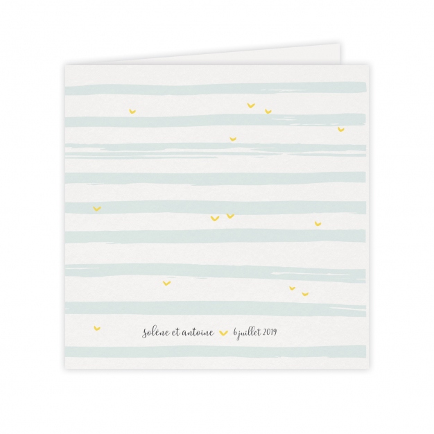 Monsieur Papier - Wedding invitation Océan