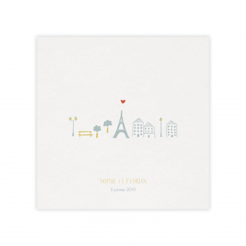 Monsieur Papier - Faire-part mariage Paris