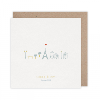 Monsieur Papier - Wedding invitation Paris