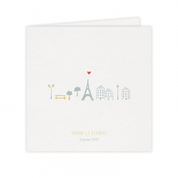 Monsieur Papier - Wedding invitation Paris