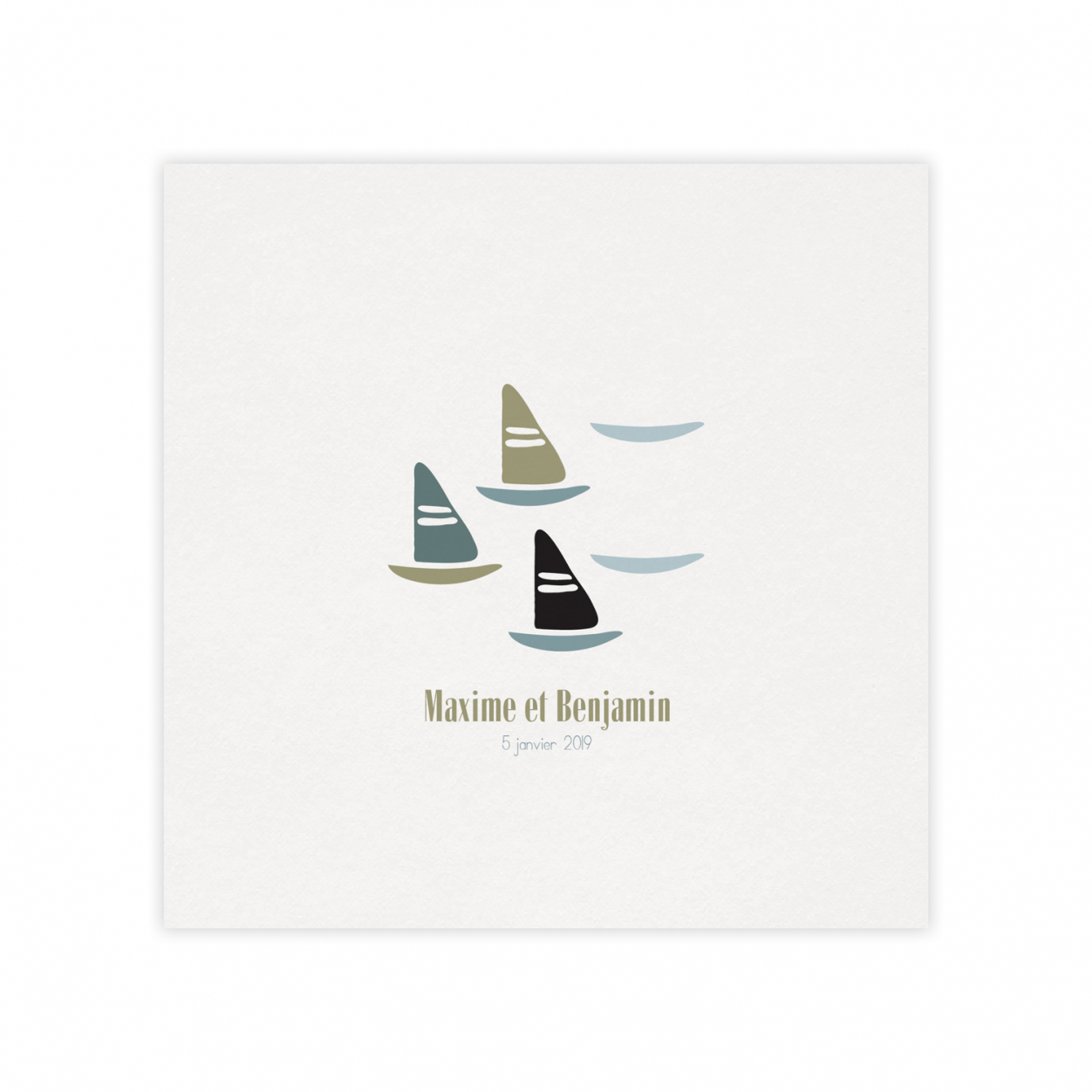 Monsieur Papier - Wedding invitation Régate