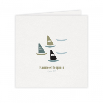 Monsieur Papier - Wedding invitation Régate