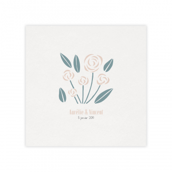 Monsieur Papier - Wedding invitation Rose