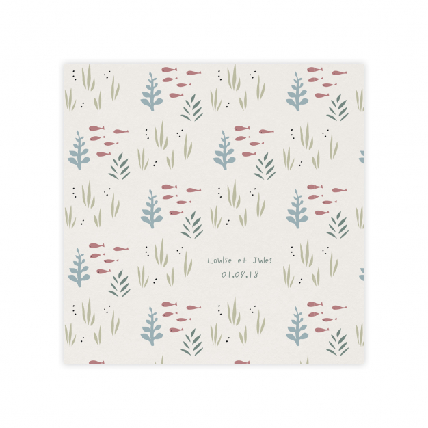 Monsieur Papier - Wedding invitation Snorkeling